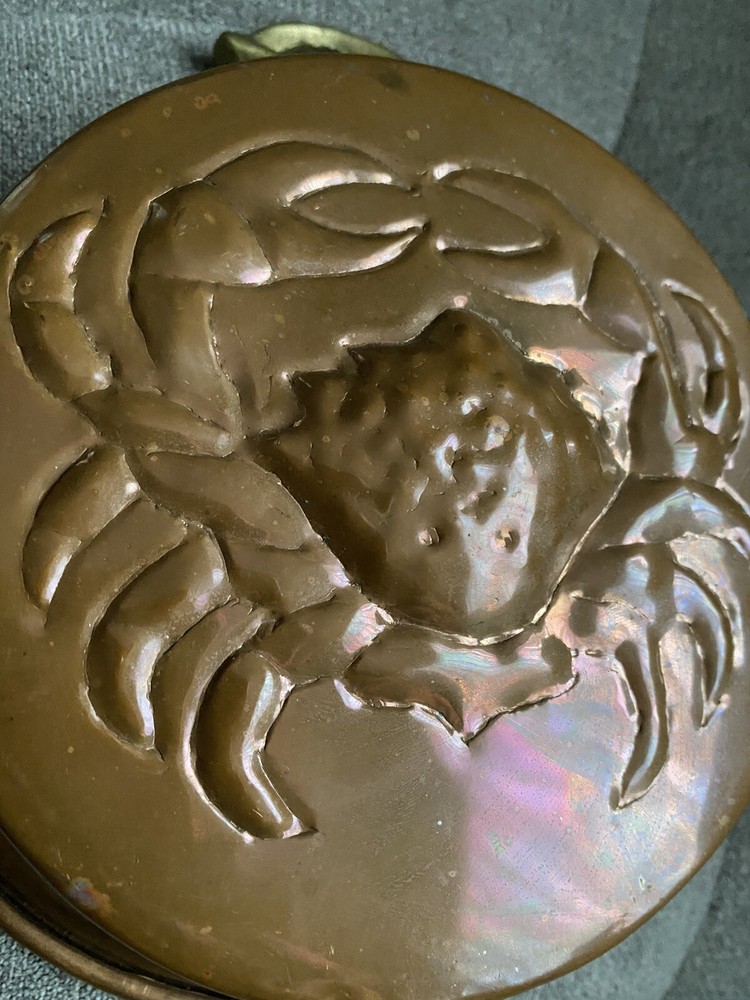 copper wall decorative brass handles crab
