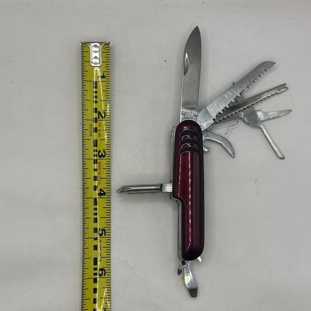 VINTAGE STAINLESS STEEL7 FUNCTION MULTI-TOOL