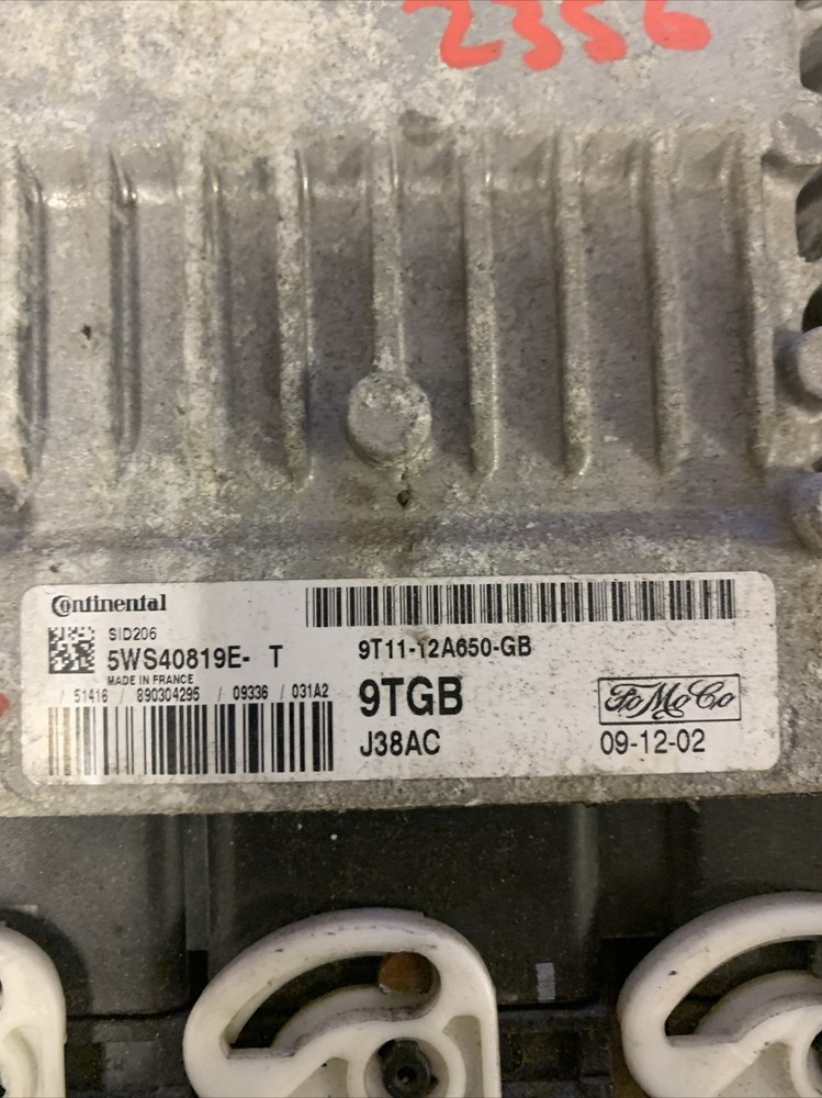 Ford Transit Connect ENGINE CONTROL UNIT Ecu 9T11-12A650-GB