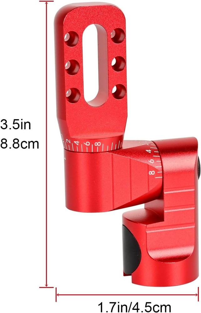 SPG Archery Single Side V-Bar Mount - Adjustable Bow Stabilizer Quick Disconnect