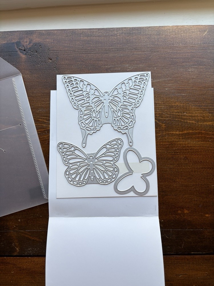Stampin' Up! BUTTERFLIES Thinlits Dies NEW! Intricate Metal Dies