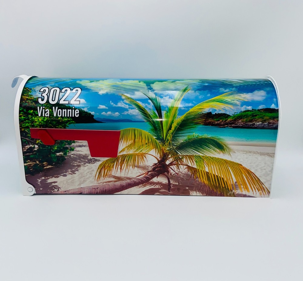 Tropical custom mailbox, Mothers Day Gift