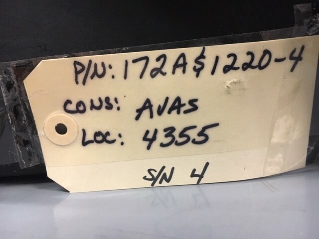 172AS1220-4 AUDIO CONTROL AVIONICS COCKPIT P-3