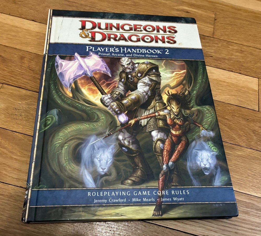 Dungeons & Dragons: Player's Handbook 2 HC 4e