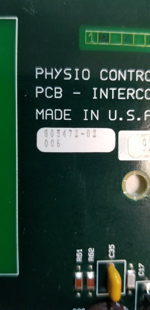 (N) PHYSIO CONTROL / PCB Assy p/n: 805472-02 (B687)