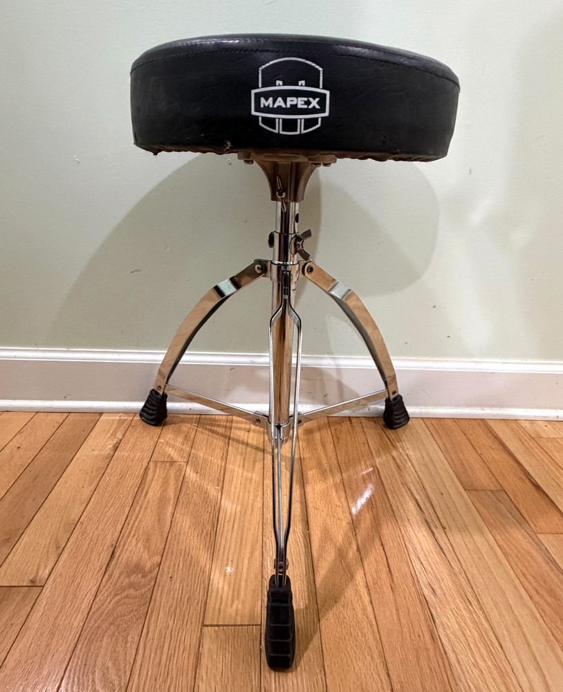 Mapex Drum Throne Adjustable With 3" Padded Seat Nice