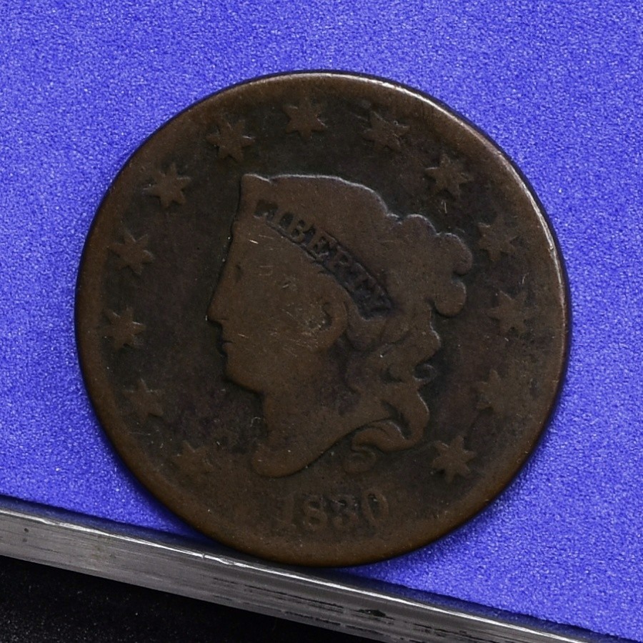 1830 Large Cent - Large Letters - Ch G (#58886-L)