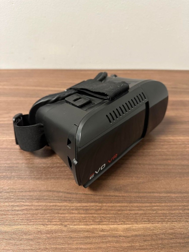 EVO VR Virtual Reality Headset Compatible with iOS & Android Black