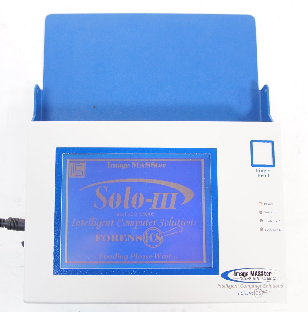 ICS Image MASSter SOLO-3 IT Forensics Hard Drive Duplicator