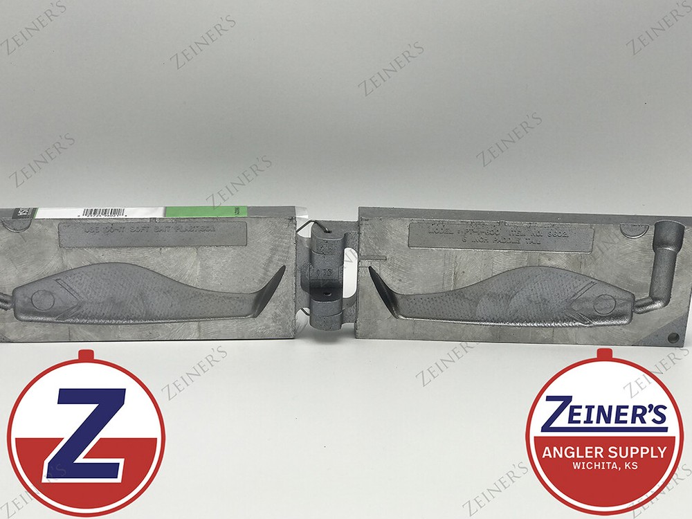 96021 New Do It Essential Series 6" Paddle Tail Soft Plastic Injection Mold