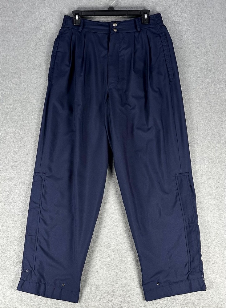 Zero Restriction Tracksuit Set Medium Navy Blue Performance Golf Jacket Pants