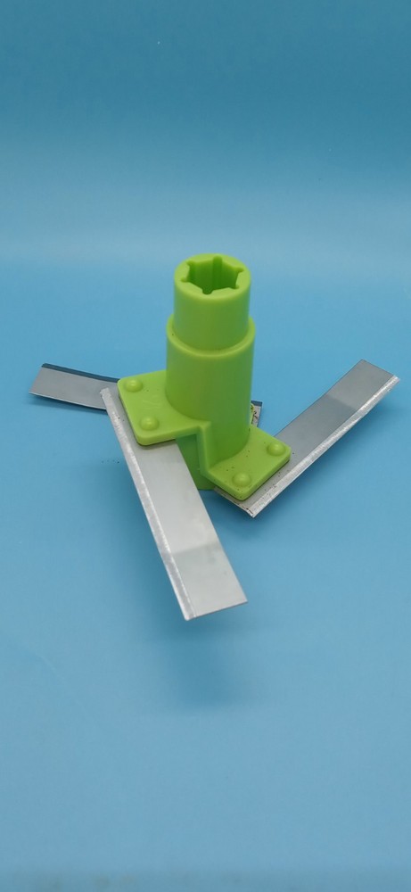 Tupperware Quick Chef Pro System Manual Food Processor - Green