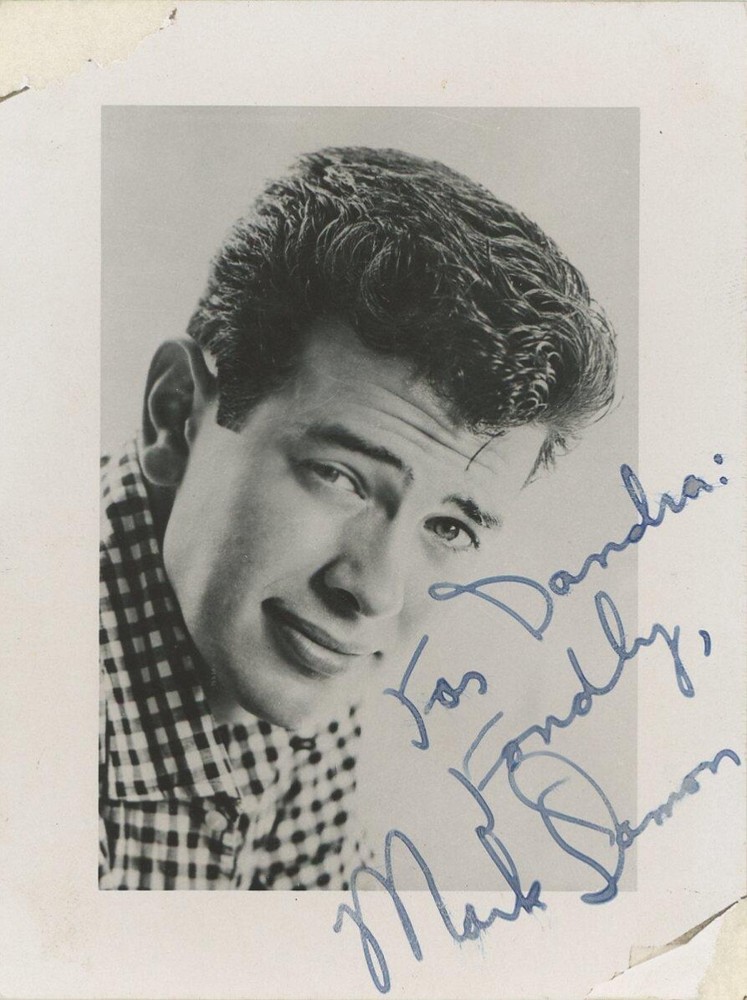 Mark Damon- Signed Vintage Photograph