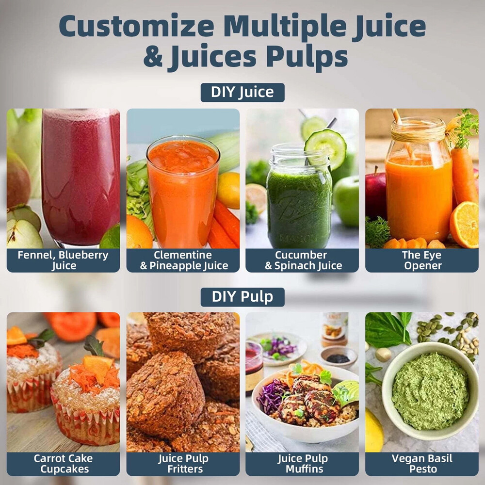 Electric Juicer Machine Juicer Extractor Machine Fruit Veg Citrus Juicer Maker