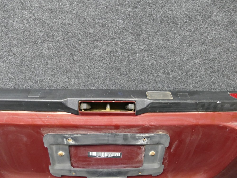 2000-2006 BMW X5 Lower Tailgate Section Fold Down 362 Siena Red Metallic 72777