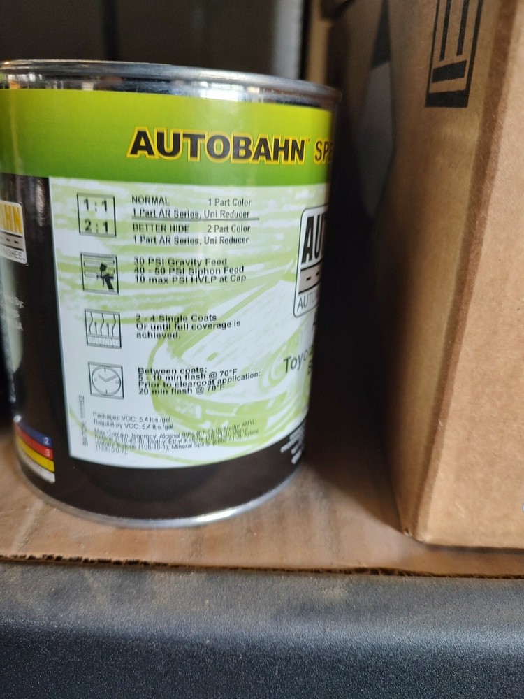 TOY040 Toyota Super White Basecoat 1 Quart
