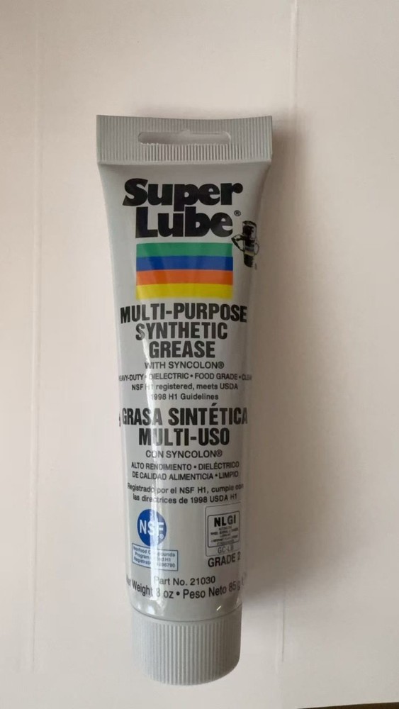 2Pcs - Super Lube-21030 Synthetic Multi-Purpose Grease, 3 Oz.