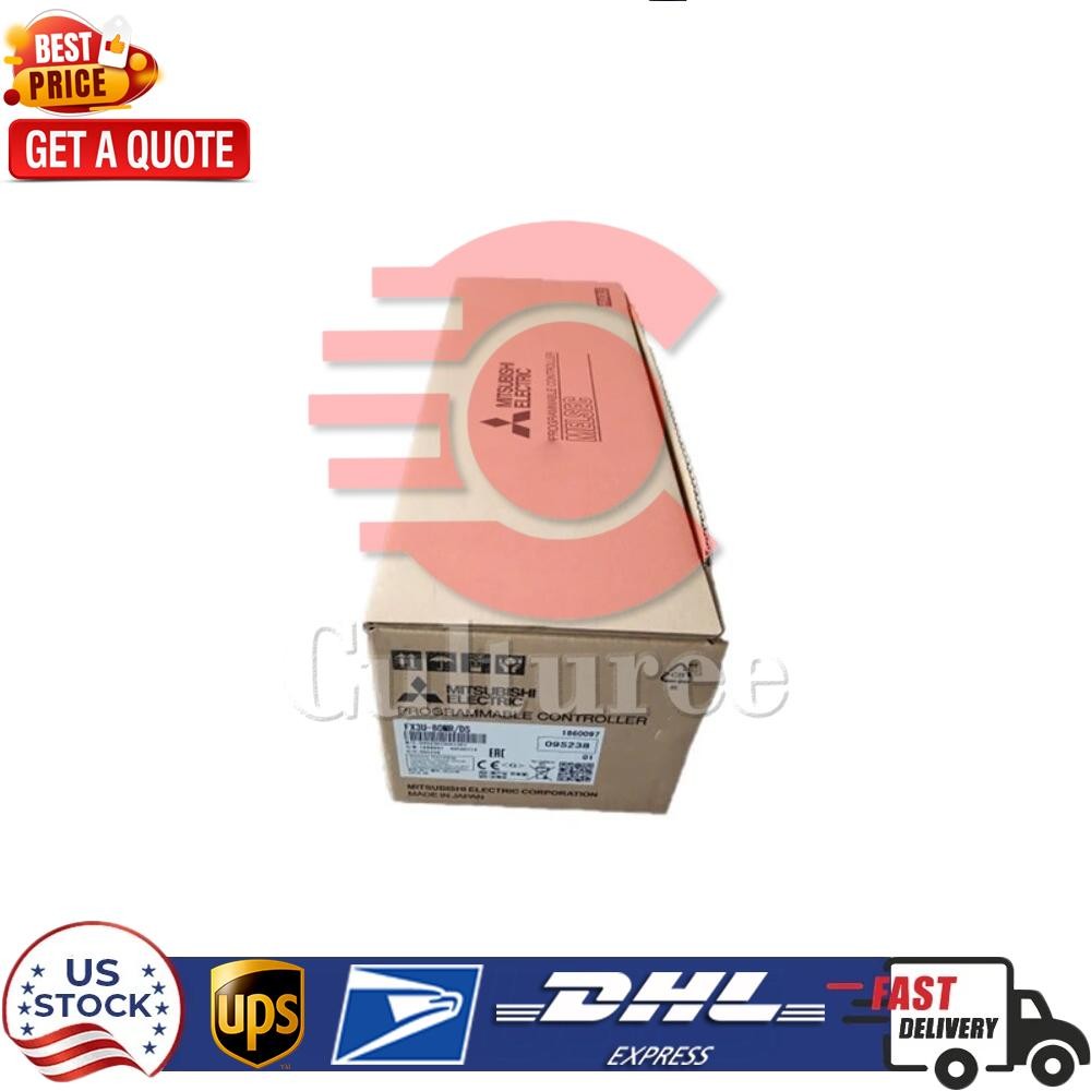 1PC New Mitsubishi FX3U-80MR-DS Programmable Controller FX3U-80MR/DS Fast Ship