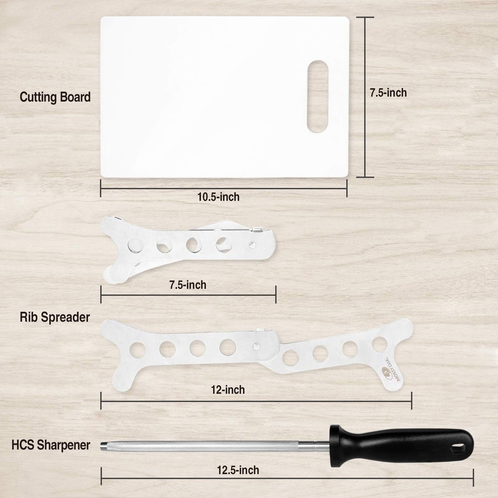 Sturdy 10-Piece Field Dressing Kit for Hunters - Essential Game Processing Tools