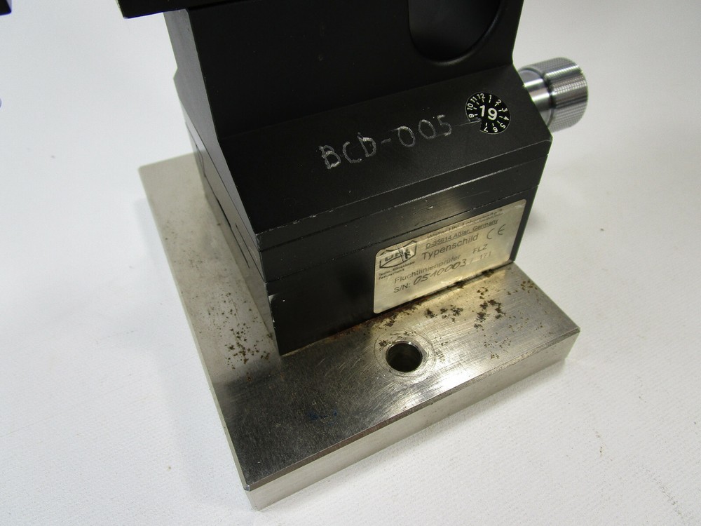 Walter Uhl Alignment Tester FLZ Portable Machine Bearings Microscope