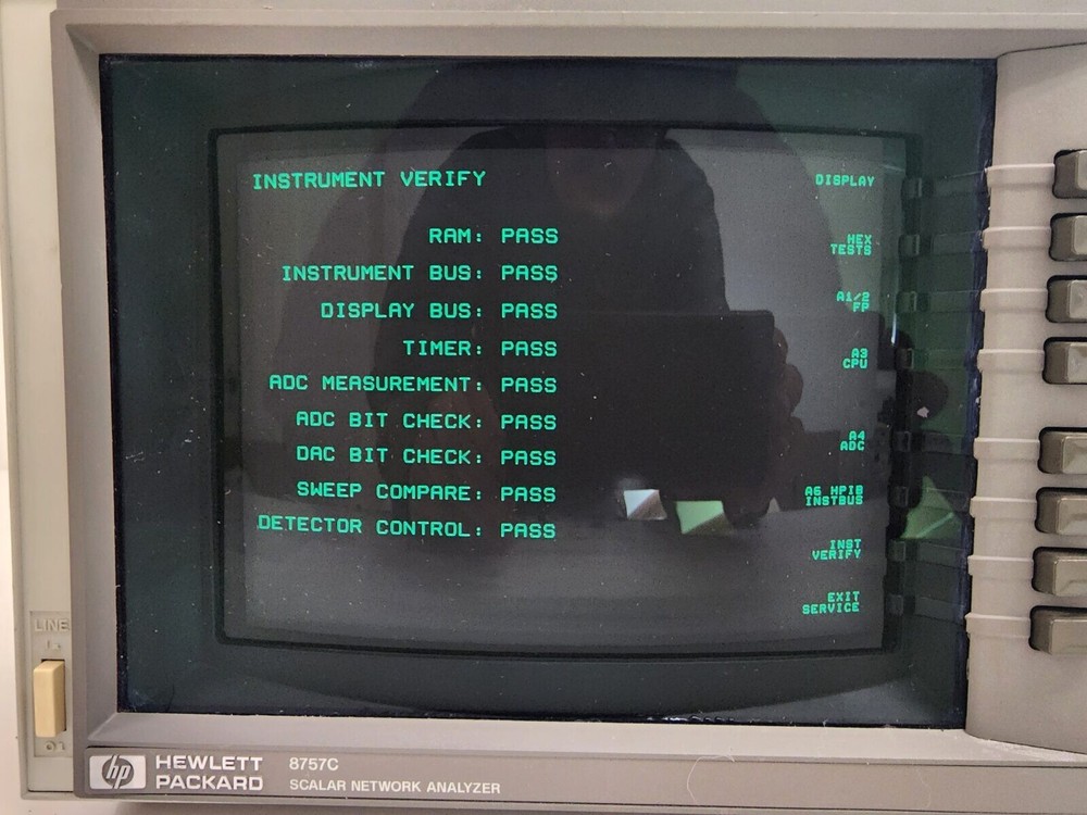 Keysight 8757C with Option 001, Scalar Network Analyzer