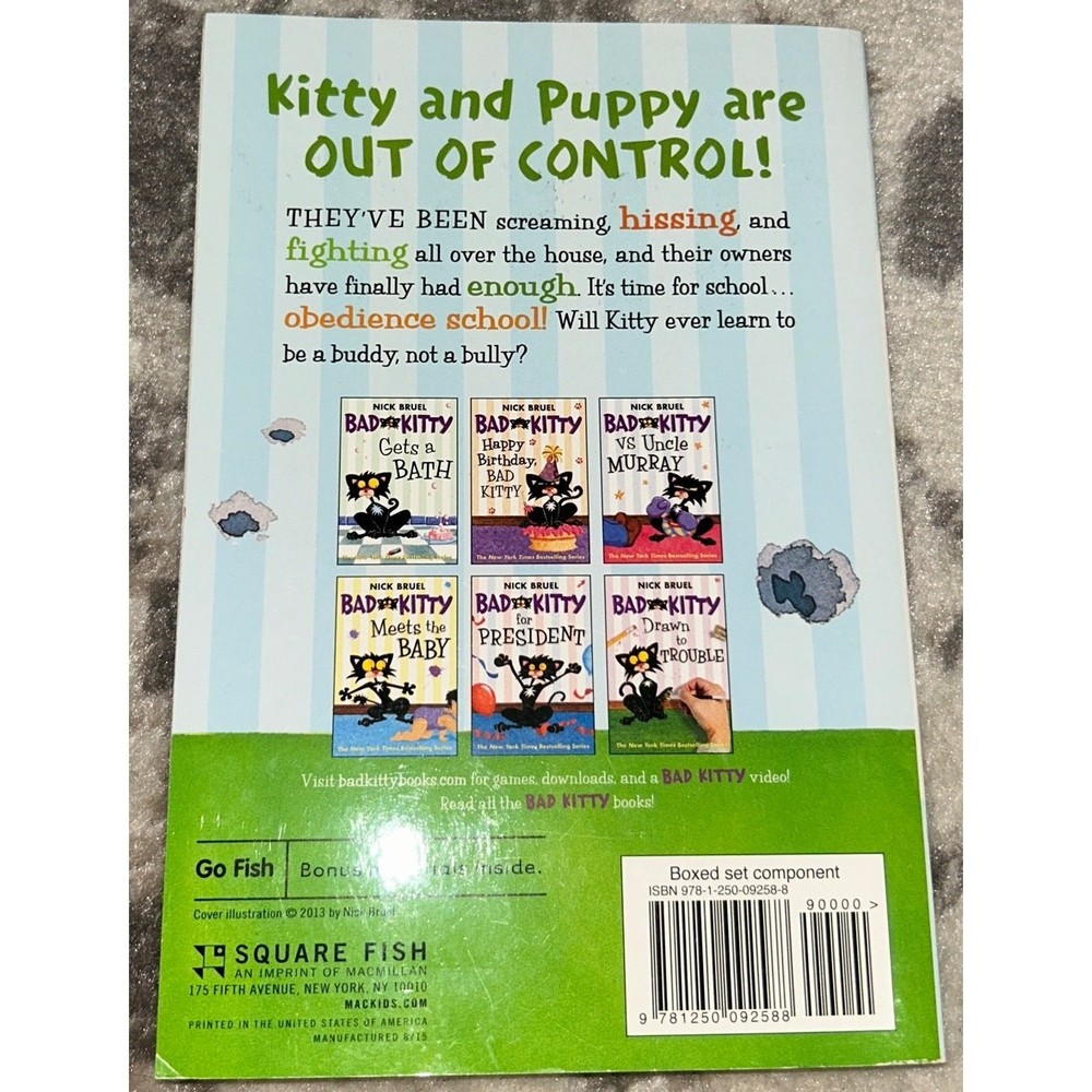 Scholastic Three Bad Kitty Books