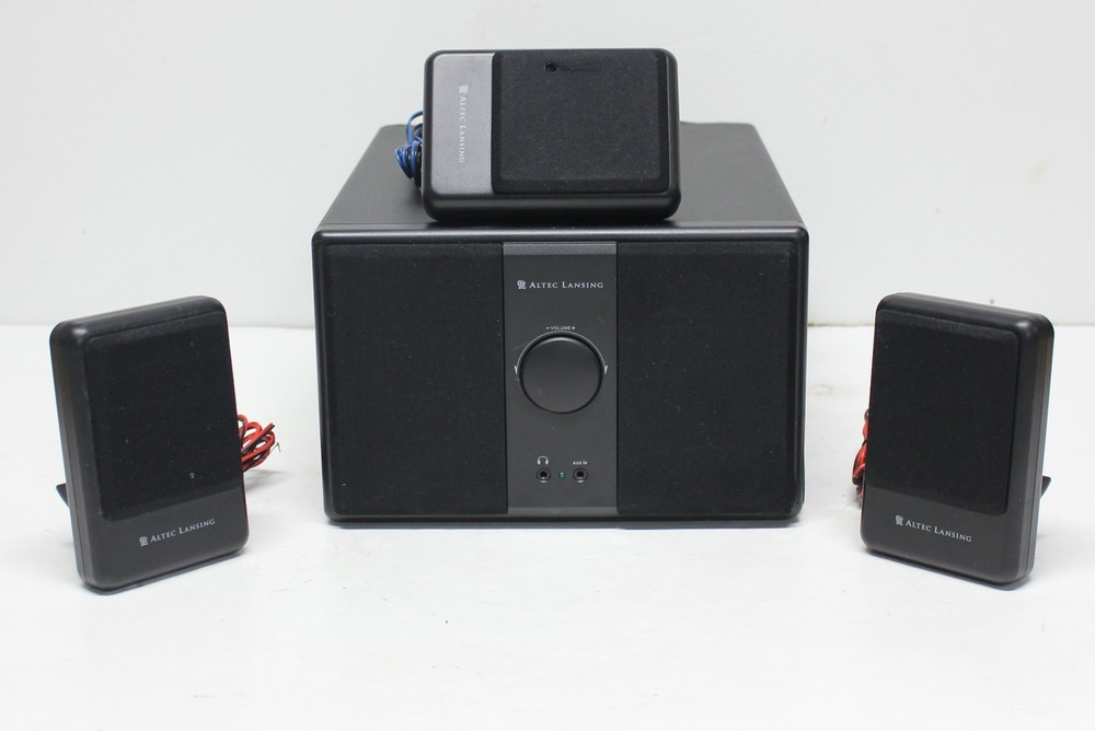 Altec Lansing VS3251 Computer Speaker System Powered Surround AS IS