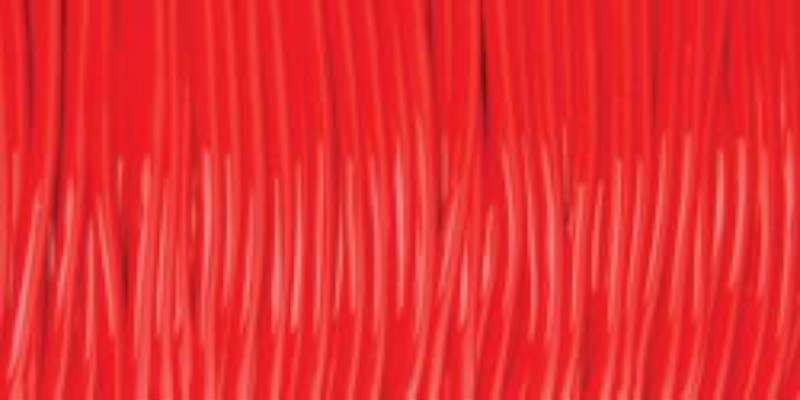 S'getti Strings Plastic Lacing 50yd Red
