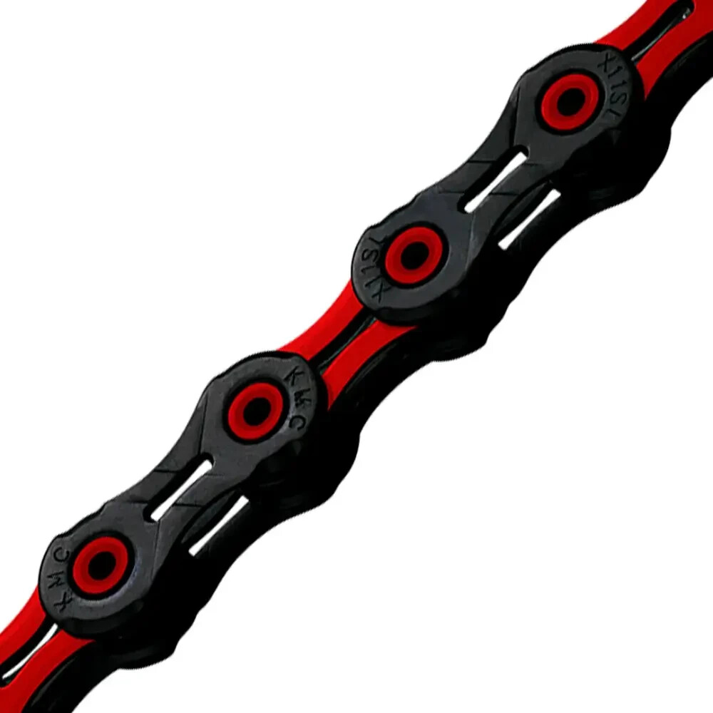 KMC DLC 11-Speed Chain. Red