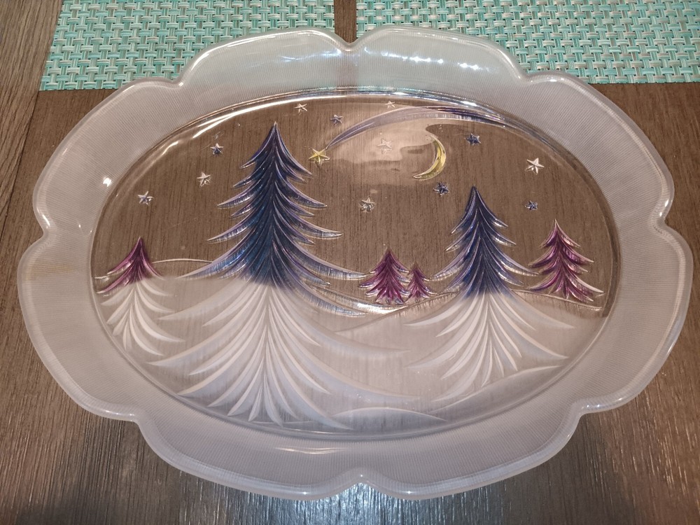 Mikasa Colorfull Christmas Oval Platter