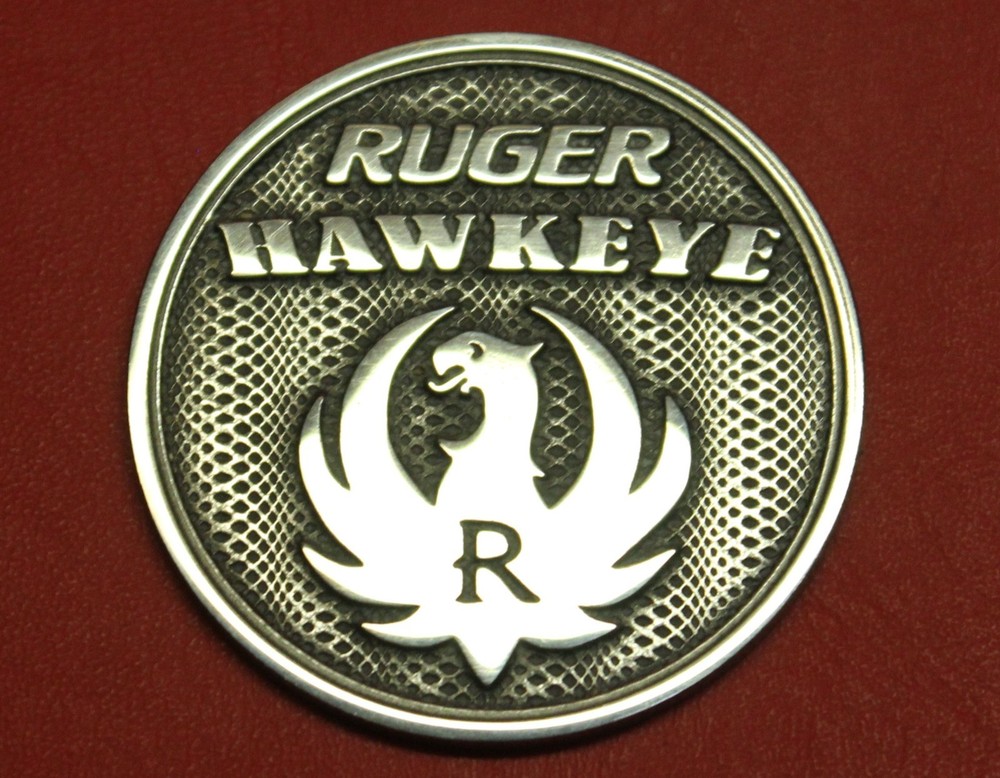 Ruger Hawkeye Display Case Medallion / Coin