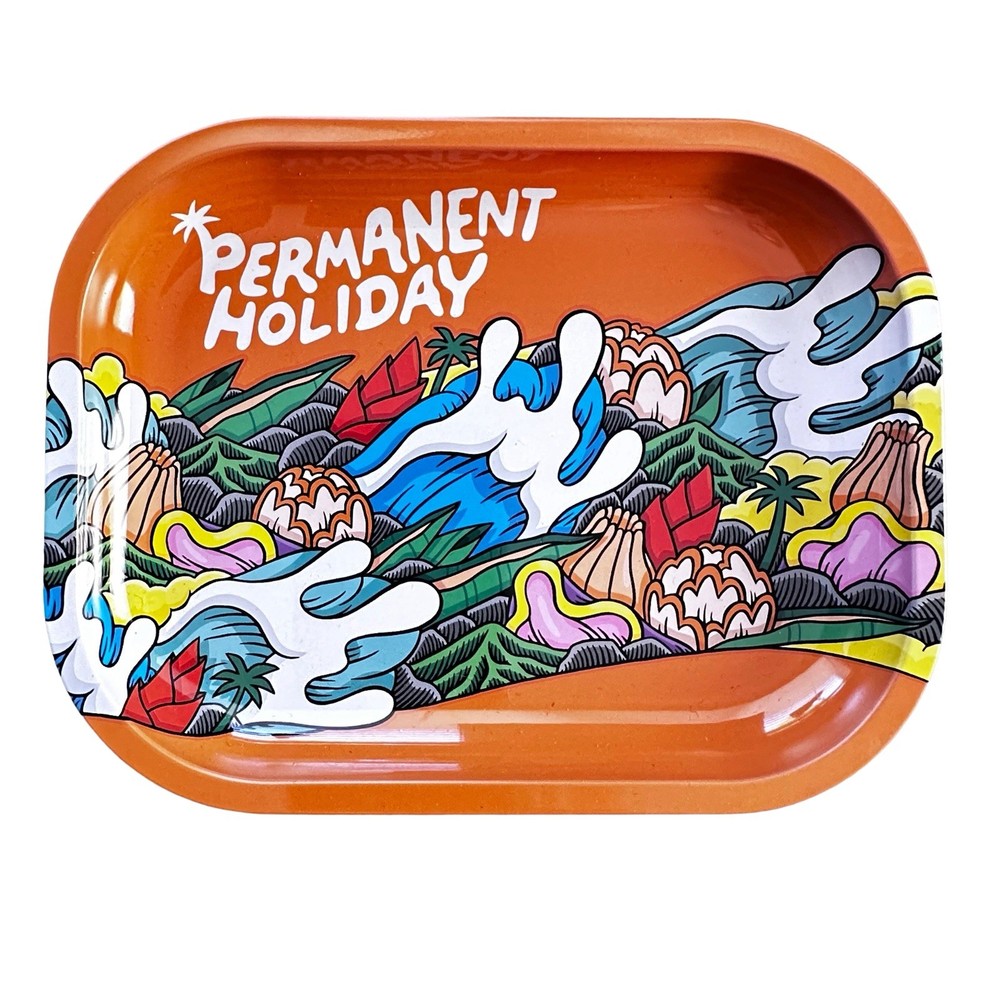 Permanent Holiday Rolling Tray - 7" x 5 1/2"