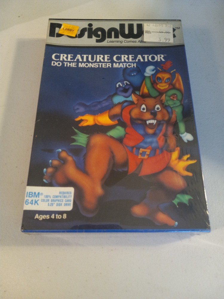 Sealed Creature Creator - DesignWare - IBM 64K New