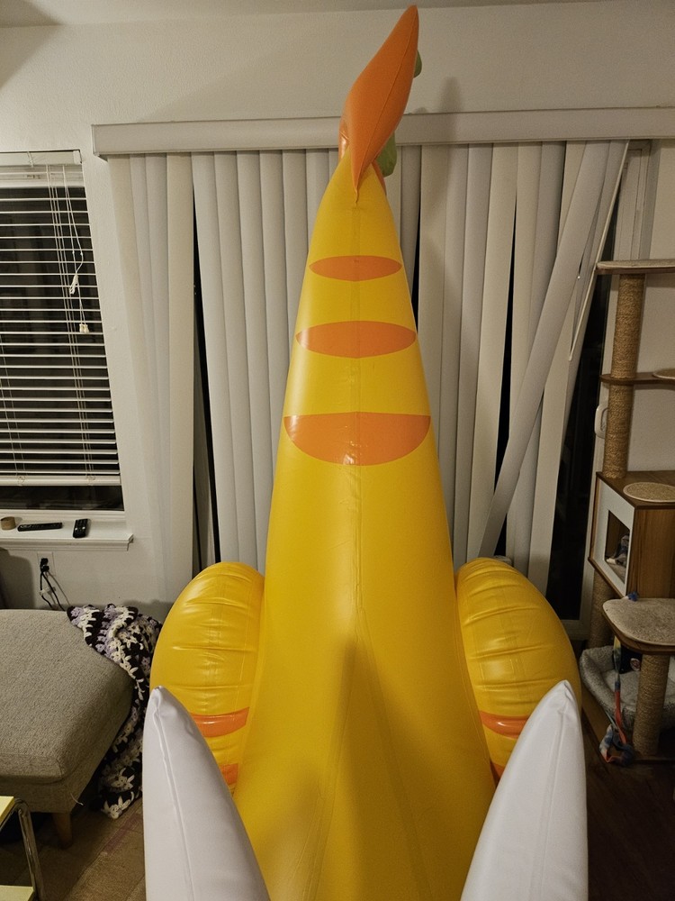 MythAnimalCreate Wingless Cheese Dragon Inflatable Toy