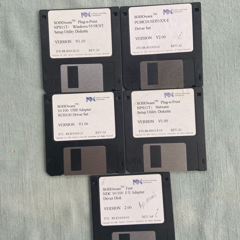 Software Drivers Lan Network LanStar SOHOware SVEC Broadcom Plug-n-Print Hopper