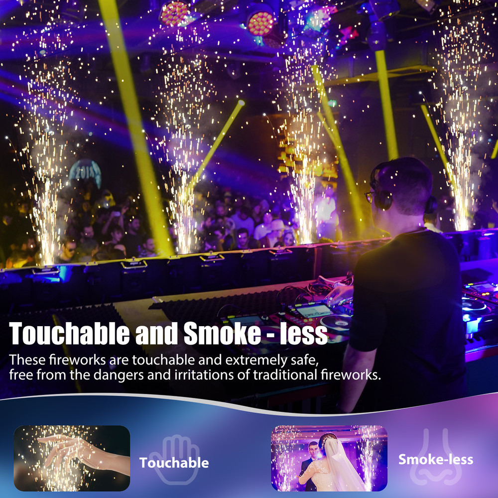 700W Cold Spark Machine Party Show Stage Effect Firework Machine Wedding Event