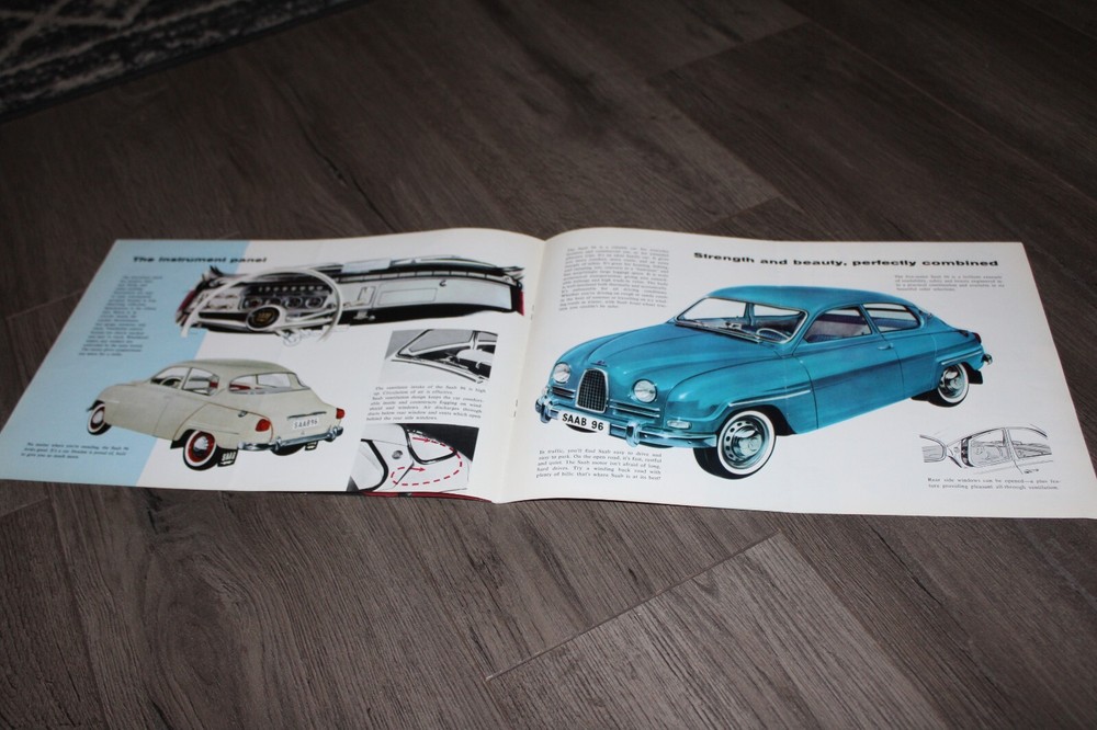 1961 Saab 96 sales brochure