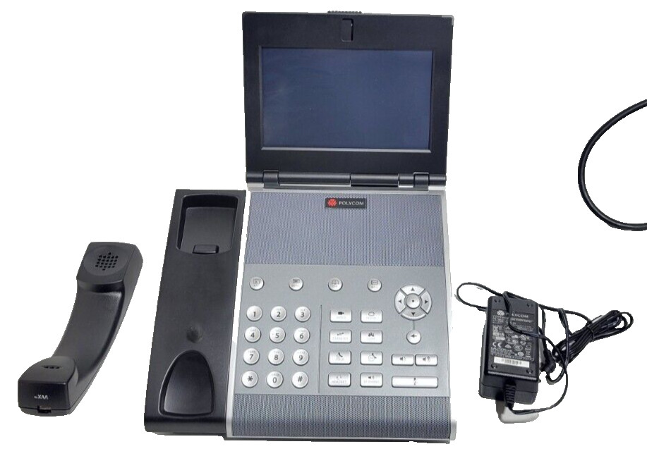 Polycom WX1500 Business Voice & Video IP Phone- Missing Coiled Phone Cable