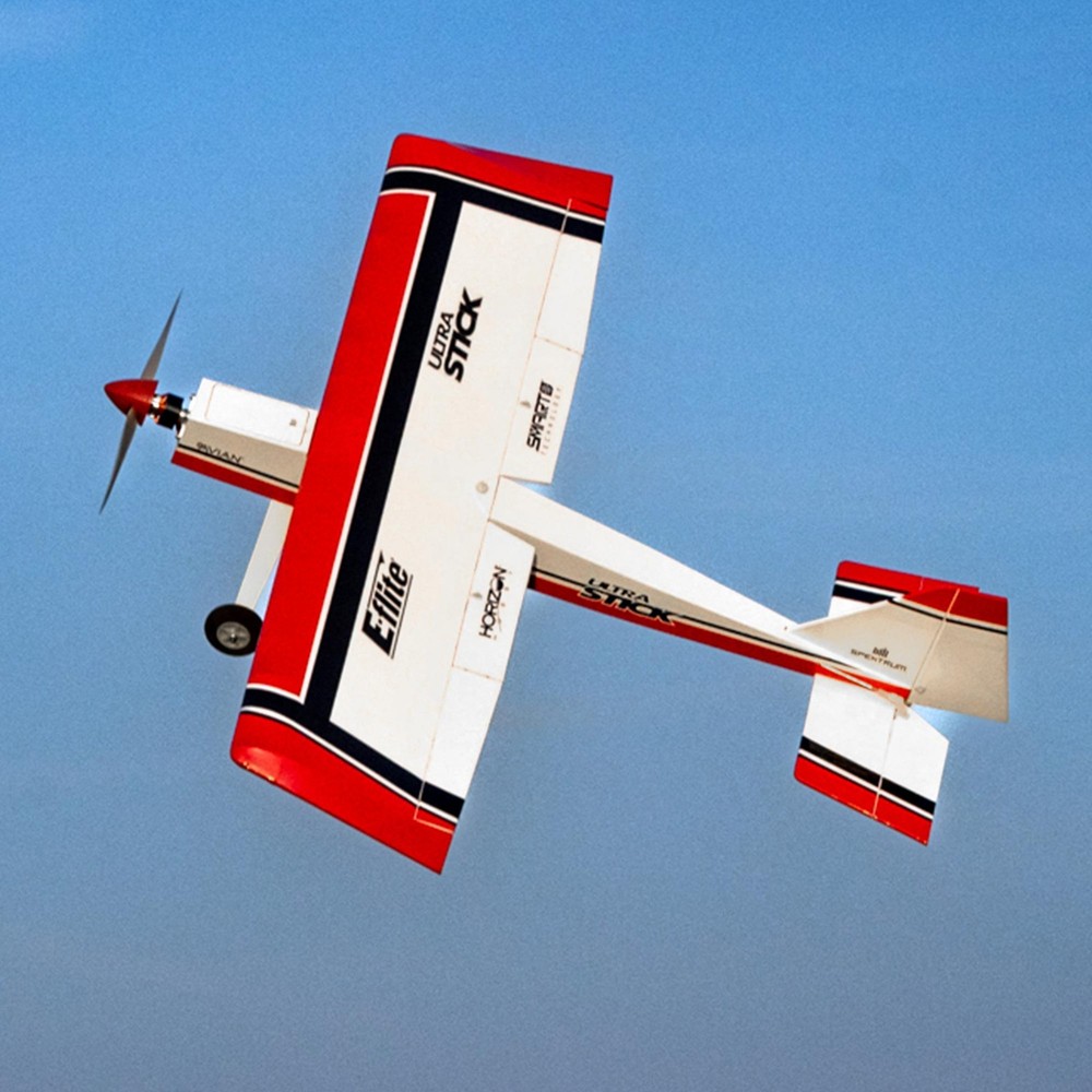 E-flite RC Airplane Ultra Stick 1.1m BNF Basic with AS3X and SAFE Select