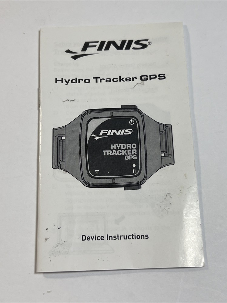 Finis (Hydro Tracker GPS Open Water Swimming Tracker) Read Below