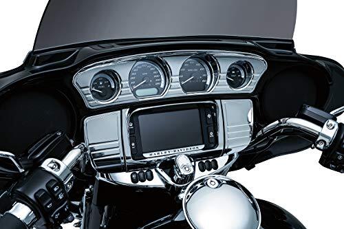 Kuryakyn Motorcycle Accessory: Switch Panel Frame Accent Trim Chrome