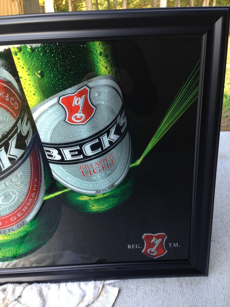 Beck’s Beer Bar Mirror