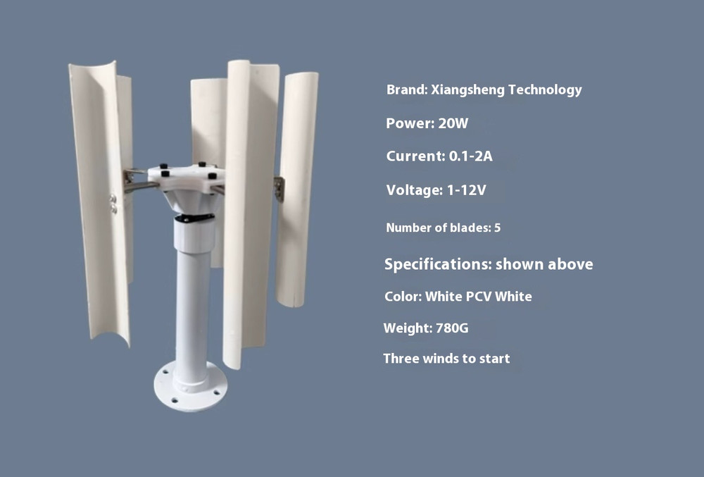 Three-phase Permanent Magnet Generator Windmill Toy Night Light Making DIY