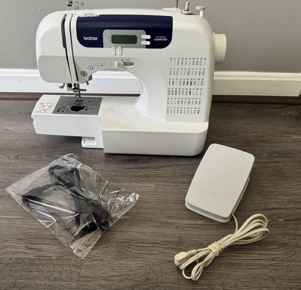 Brother CS-6000i Computerized Sewing Machine w/ Foot Pedal 🔥🔥