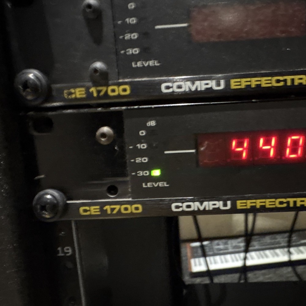 Qty-3 DeltaLab Compu Effectron CE 1700 Multi-Effects Processor Rackmount