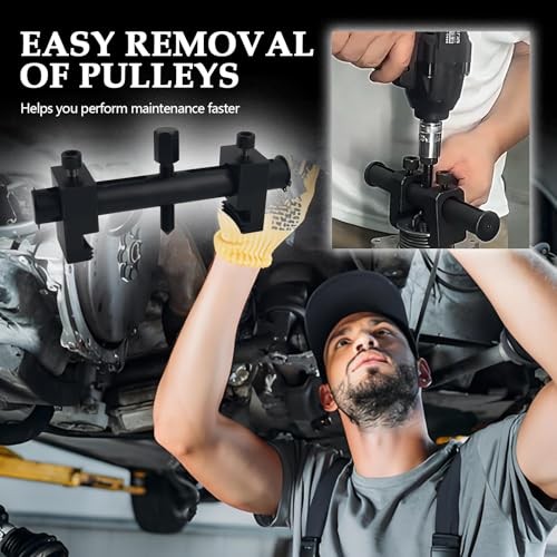 17mm Hexagonal Wrench Pulley Puller Tool with Crankshaft Removal Tool