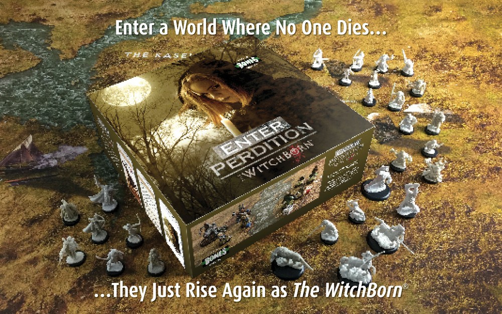 The WitchBorn: Enter Perdition, CLASSIC—OOP—65 Reaper Bones Minis—FINAL SETS!