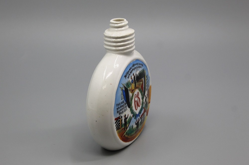Imperial German 68th Regiment Flask . IMM120