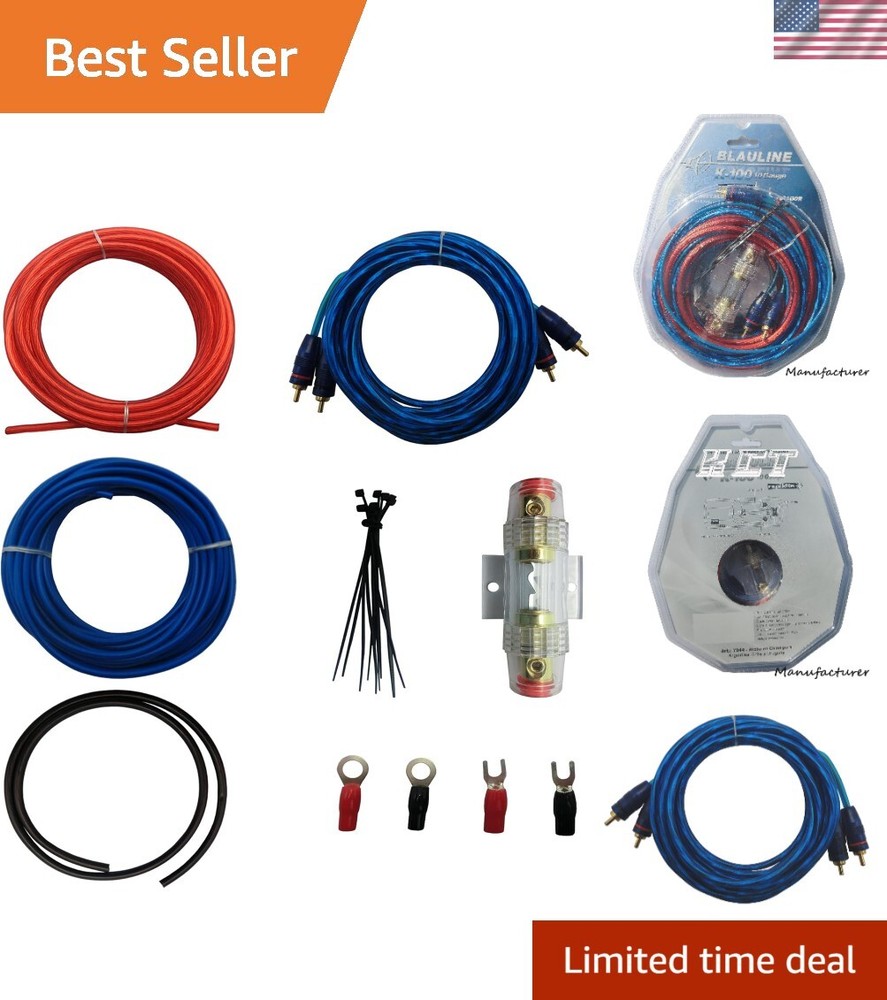 Effortless 600W Amp Wiring Kit - Easy Installation and High Performance
