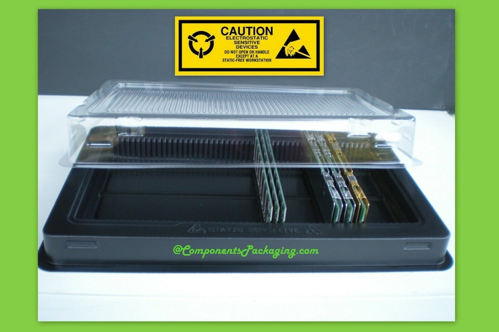5 Trays for DDR4 DDR3 DDR2 RAM Memory Case PC Server DIMM Modules Fits 250 New